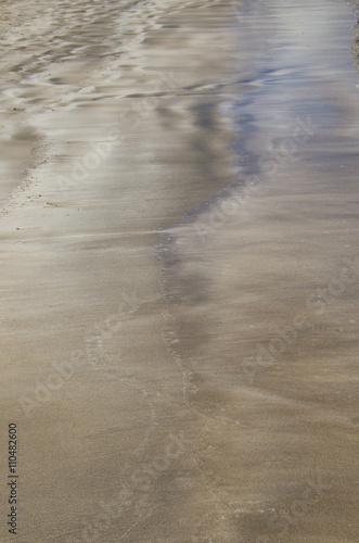 Wet sand texture