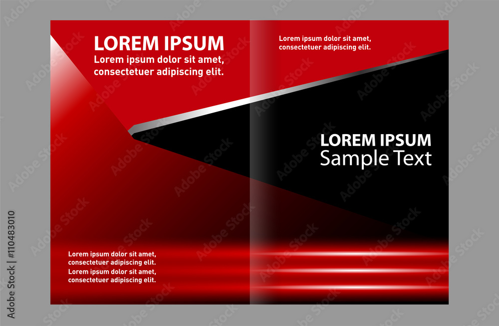 Fototapeta premium Template for advertising 