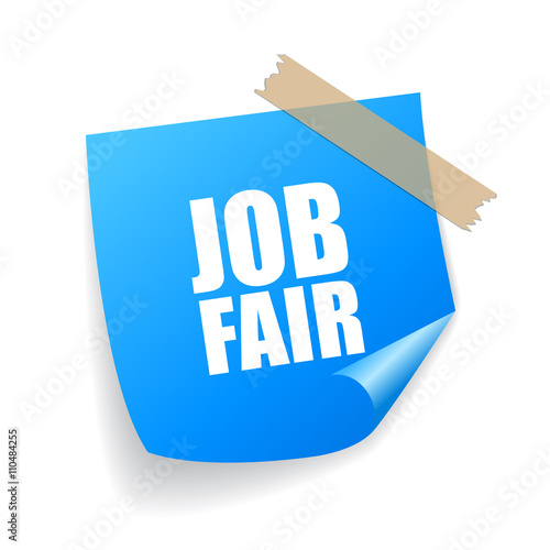 Job fair sticker