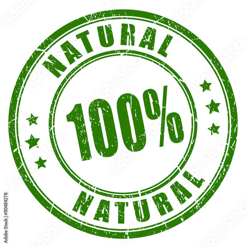 100 natural rubber stamp