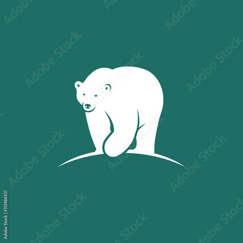 Polar bear symbol 