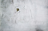 old white cracked plaster wall background