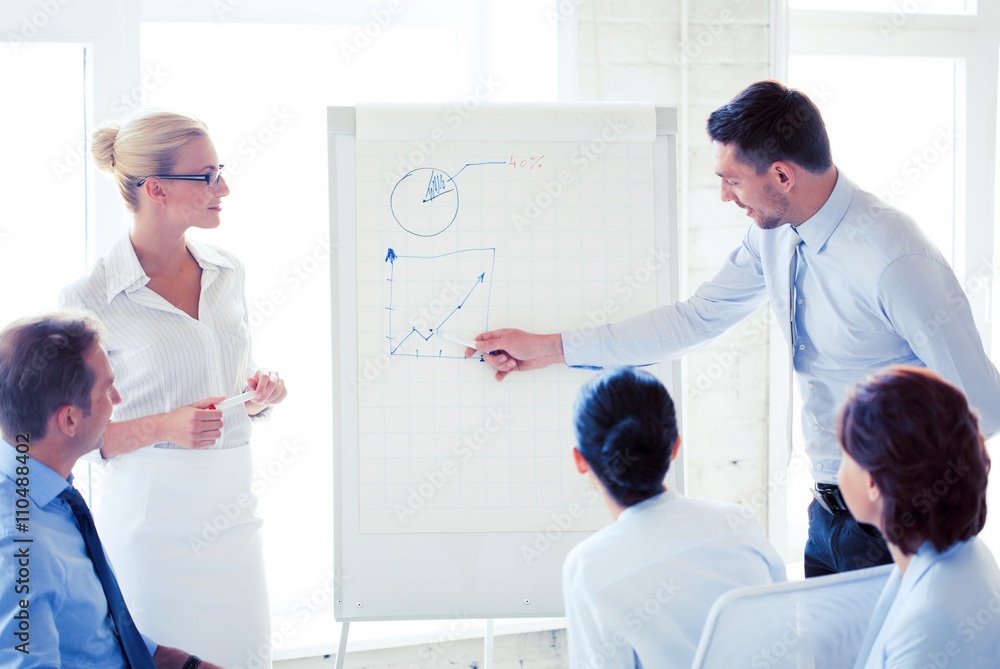 Obraz premium business seminar in office