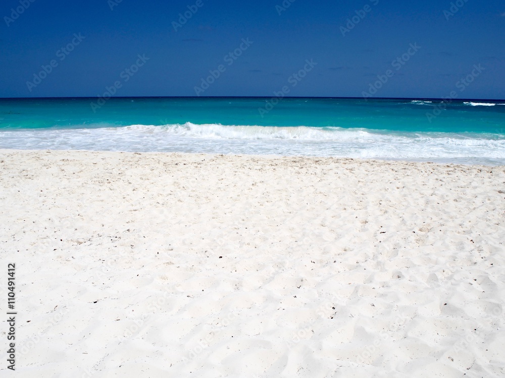 Obraz premium Beach with white sand