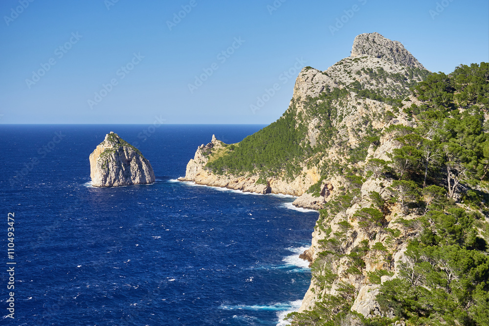 Fototapeta premium Mallorca - Halbinsel Formentor am Mirador Colomer