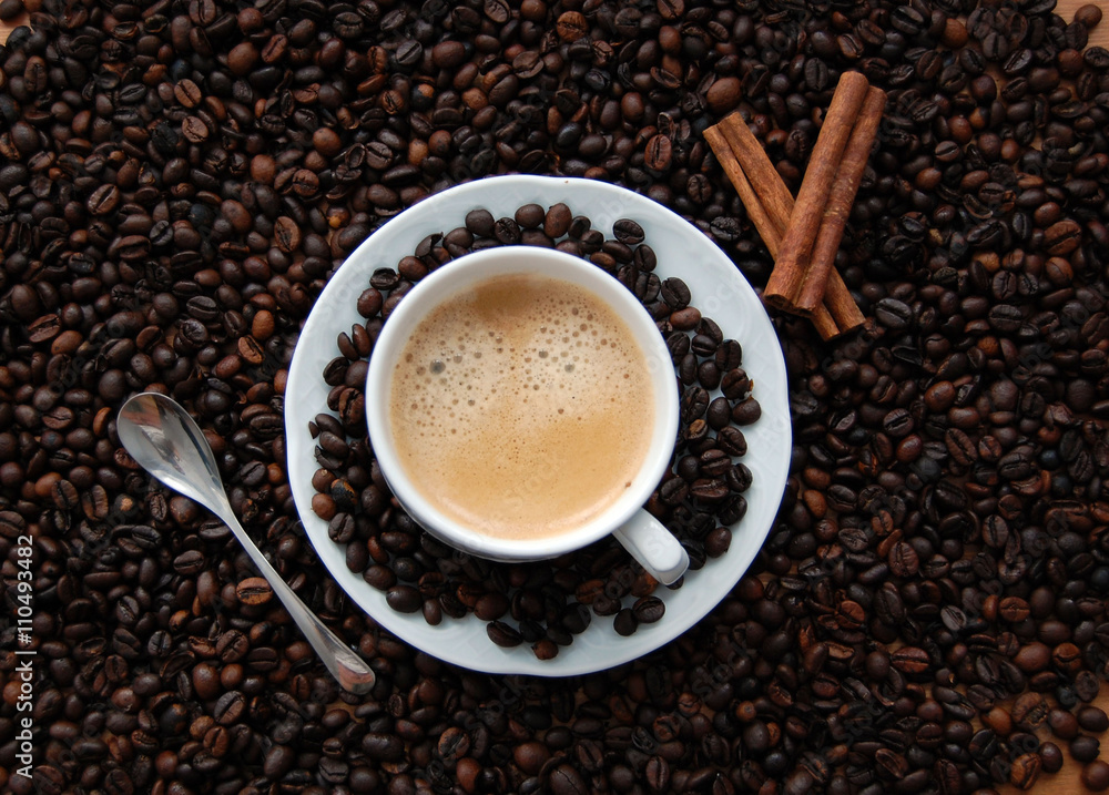 Coffee and coffee beans Coffee and coffee beans
