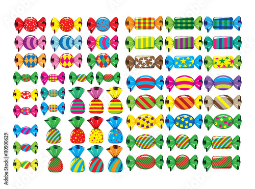 Twist Wrap Candy illustration