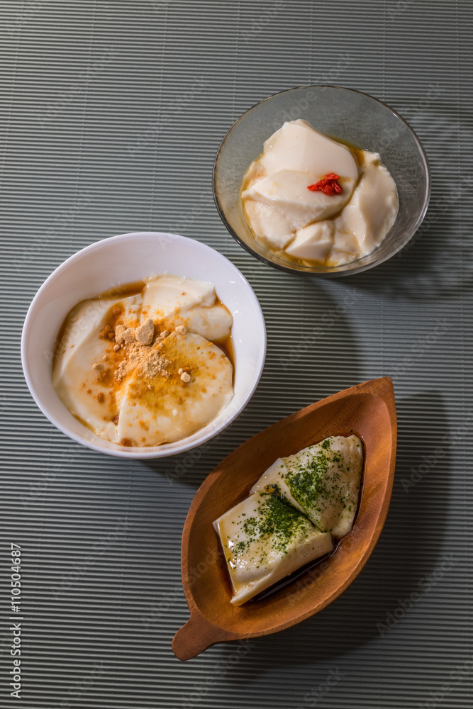 台湾 アジアの豆乳スイーツ豆腐花 トールーファ Dessert Of Soybean Milk Agar Stock Photo Adobe Stock