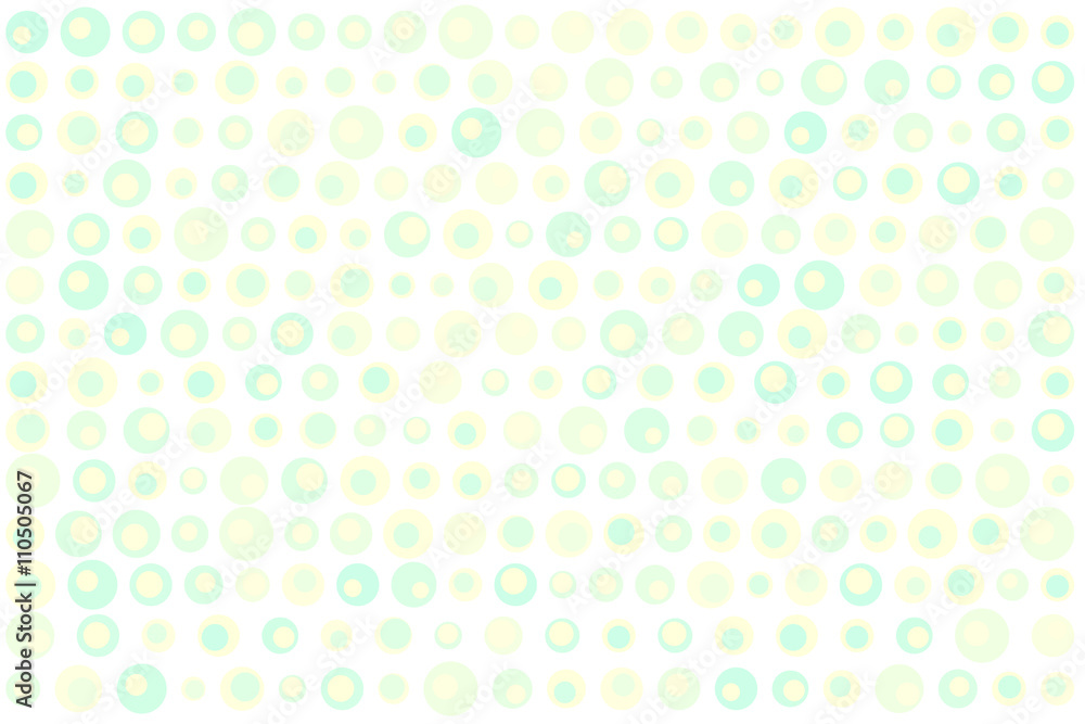 Turquoise and Yellow Dots Texture