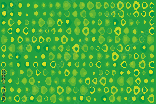 Green Triangles Texture