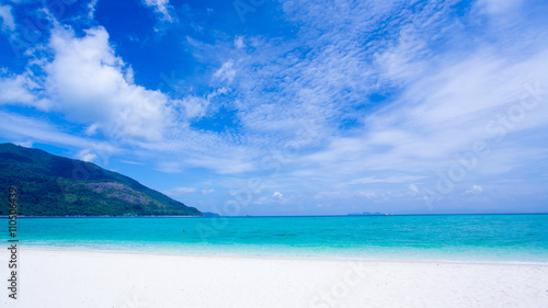 beach and tropical sea