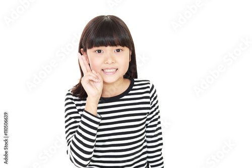 Wallpaper Mural 笑顔の女の子 Torontodigital.ca