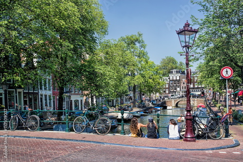 Canvas Print Amsterdam