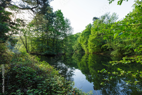 Idyllic Lake in Krefeld