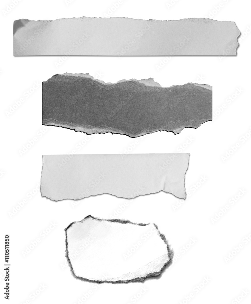 ripped in paper. ripped in paper.