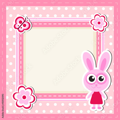 card, scrapbooking baby animals