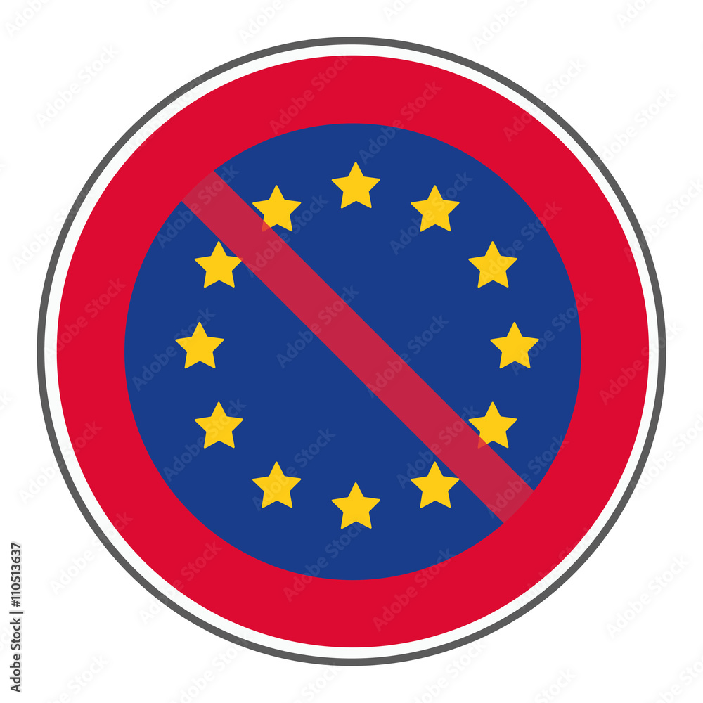 Schild EU Verbot Adobe Stock