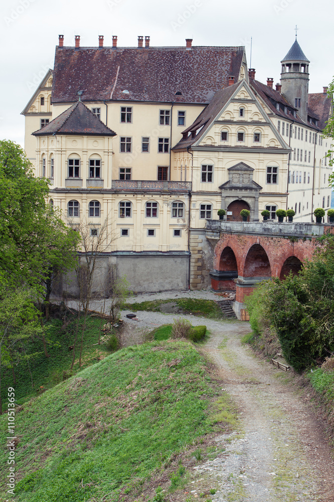 the view on the old castle in germany, europe