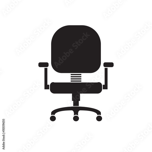 Office Chair icon - Vector