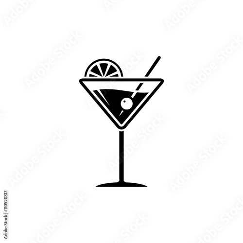 Martini glass sign