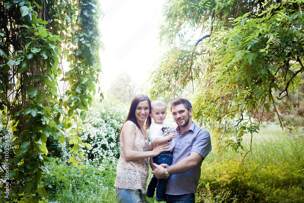 Happy family portrait Happy family portrait