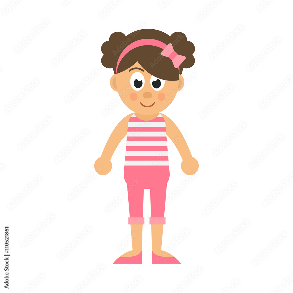 little girl in a pink pants little girl in a pink pants
