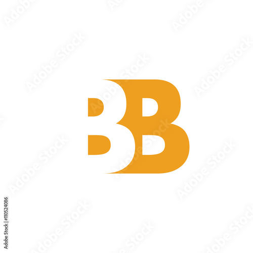 BB Logo | Vector Graphic Branding Letter Element | jpg, eps, path, web, app, art, ai | White Background