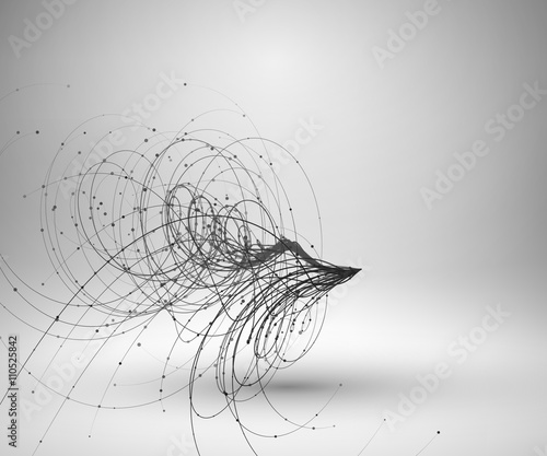 Tornado, vector illustration.