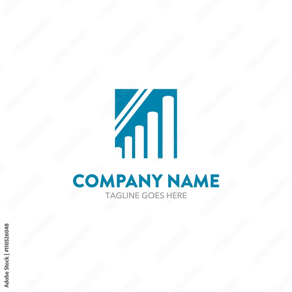 Finance Chart Logo Finance Chart Logo