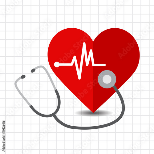 Heart care icon