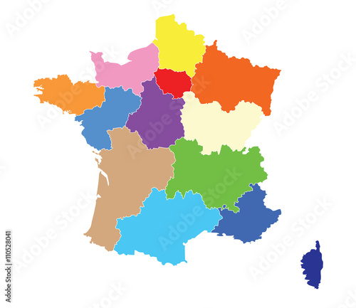 La nouvelle carte des régions de France