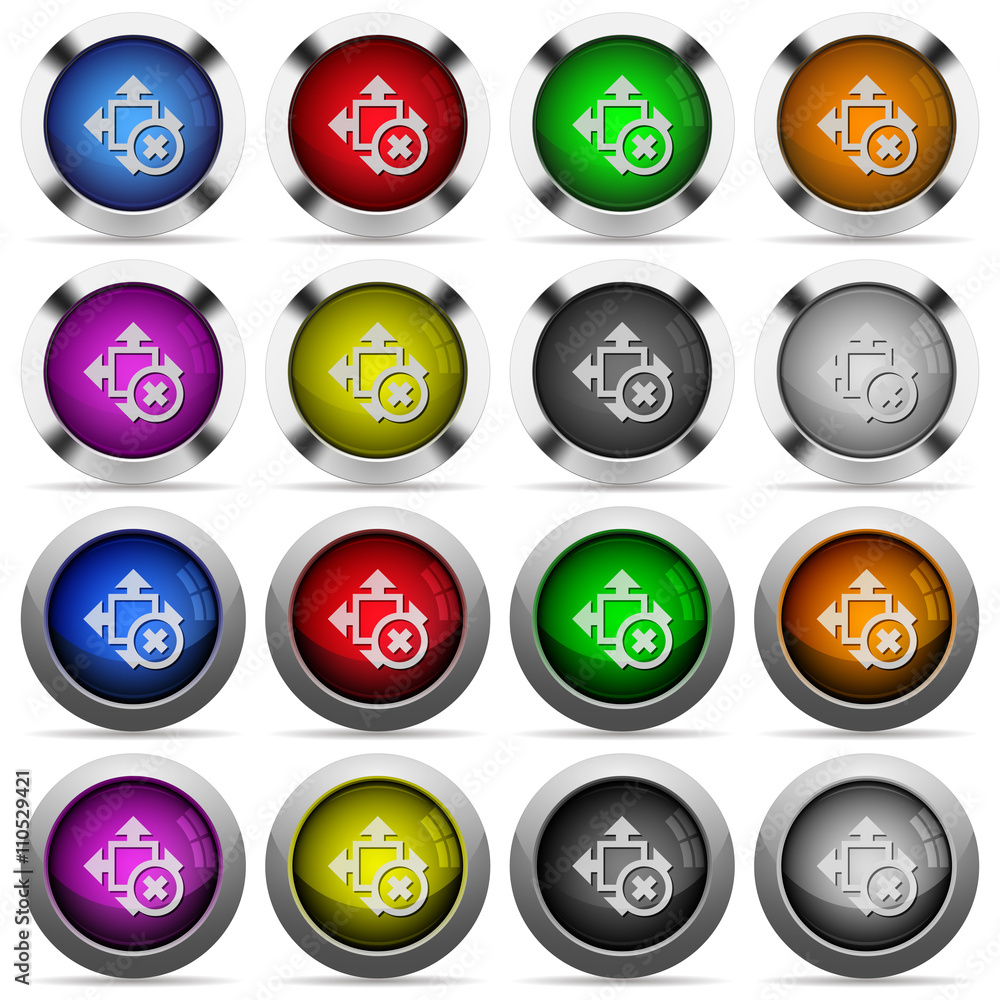 Cancel size button set Cancel size button set