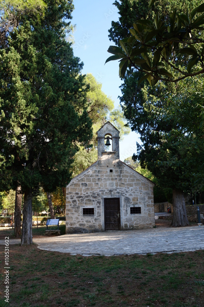 Park Narodowy Krka, kościół św. Mikołaja