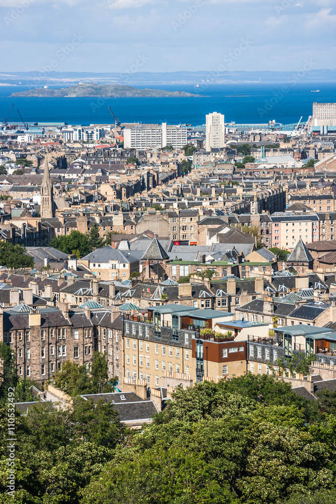 Fototapeta premium Edinburgh Forth River Skyline