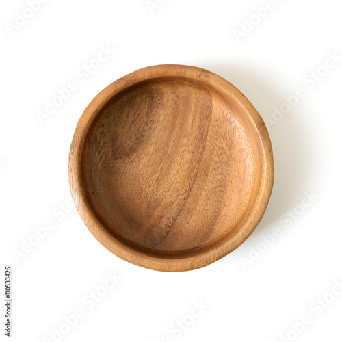 Cutout wooden bowl