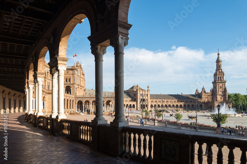 Arcos, plaza de España - Sevilla © ferbarcala