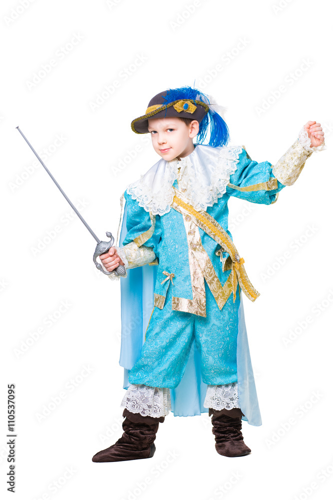 Little boy wearing like musketeer Little boy wearing like musketeer