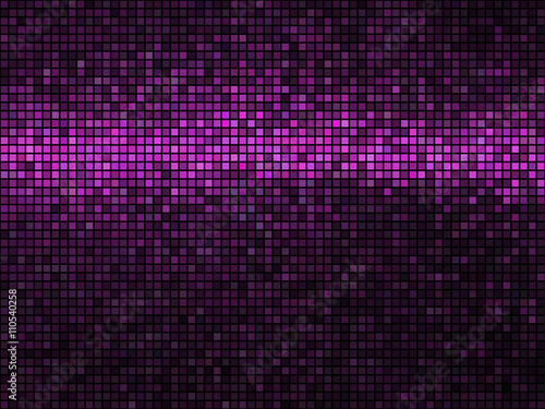 Abstract mosaic background. Square pixel mosaic. Lights violet d