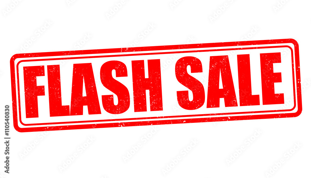 Flash sale stamp