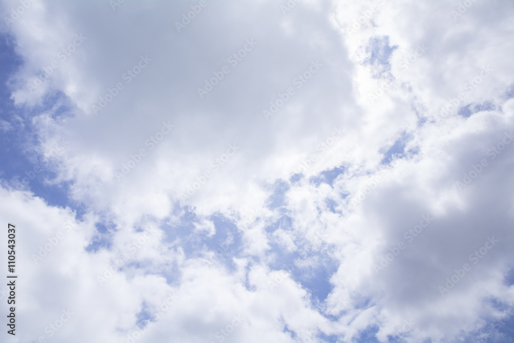 Obraz premium 雲と青い空