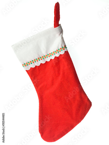 christmas stocking.