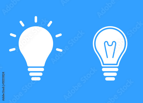 Lamp -  vector icon.