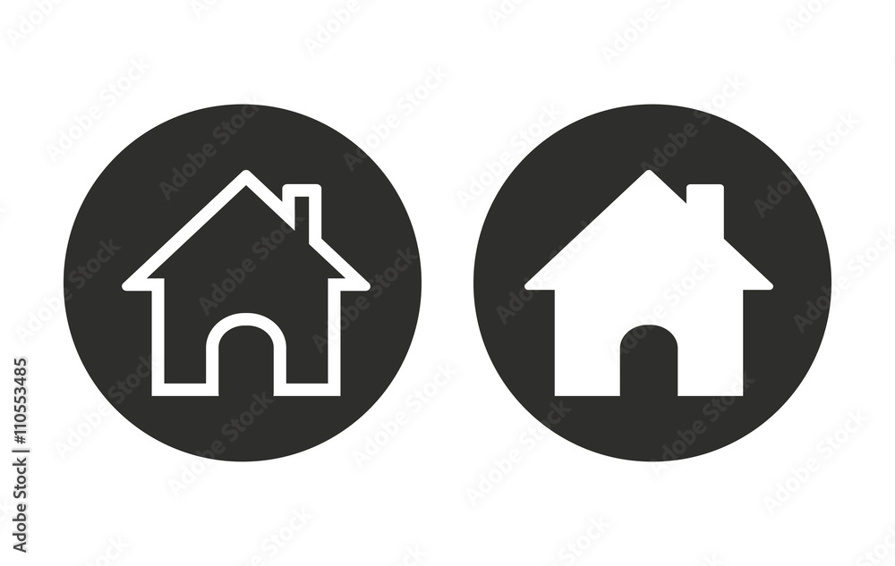 Home  - vector icon.
