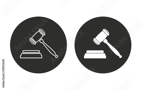 Court - vector icon.