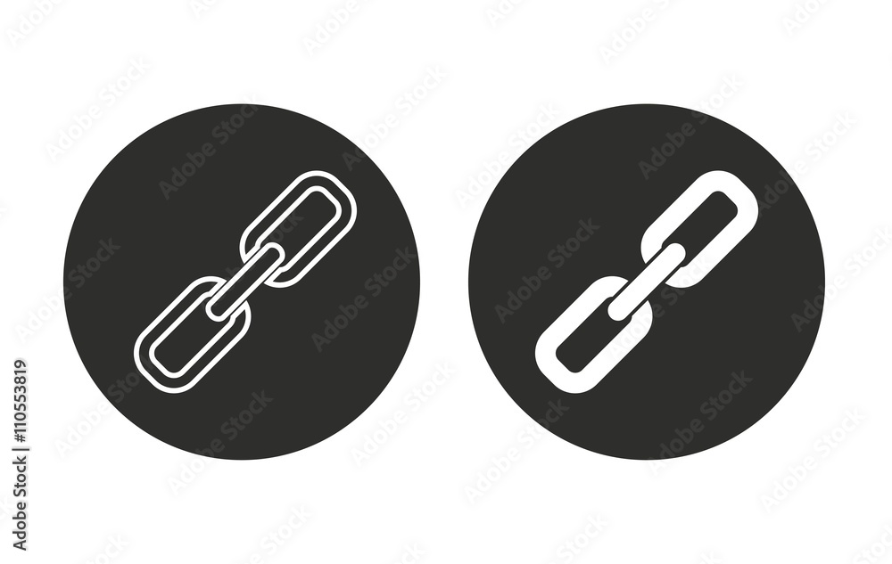 Link - vector icon. Link - vector icon.