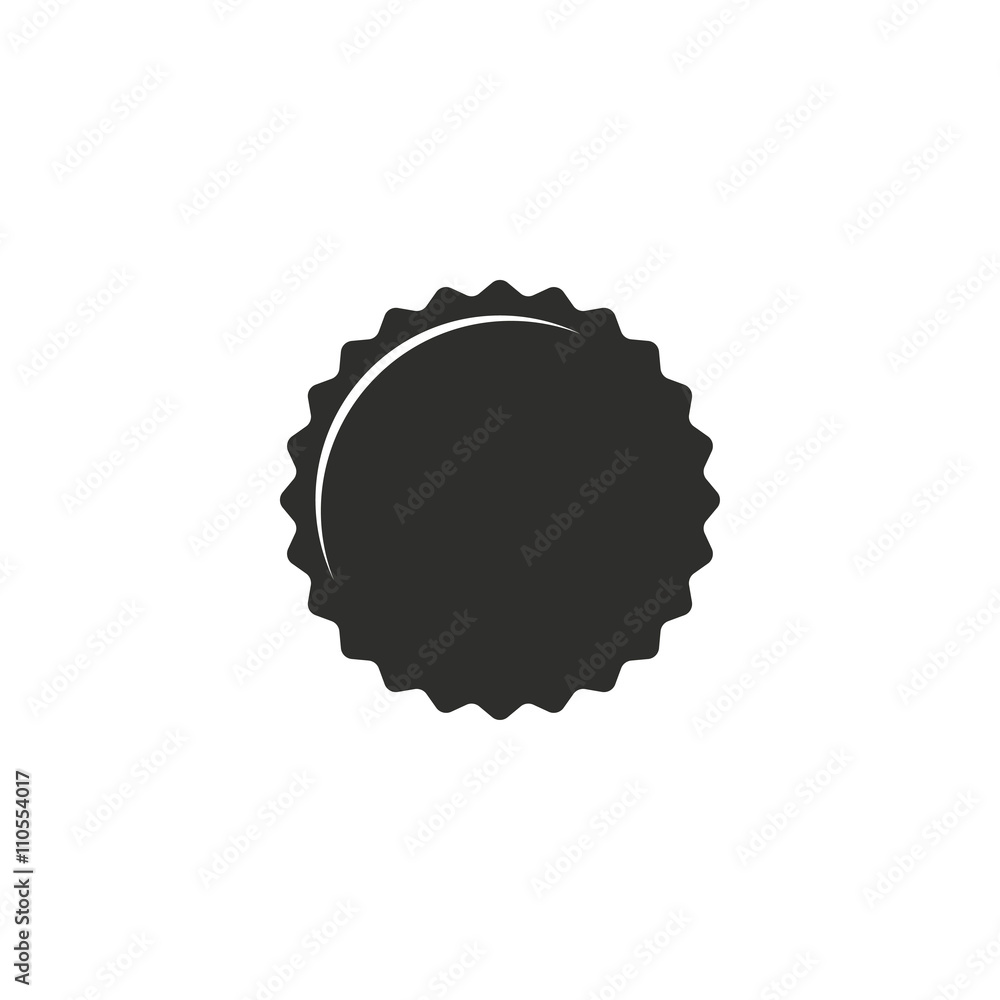 Bottle cap - vector icon. Bottle cap - vector icon.
