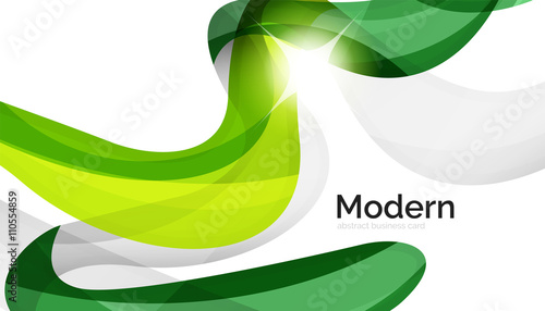 Shiny wave modern motion template