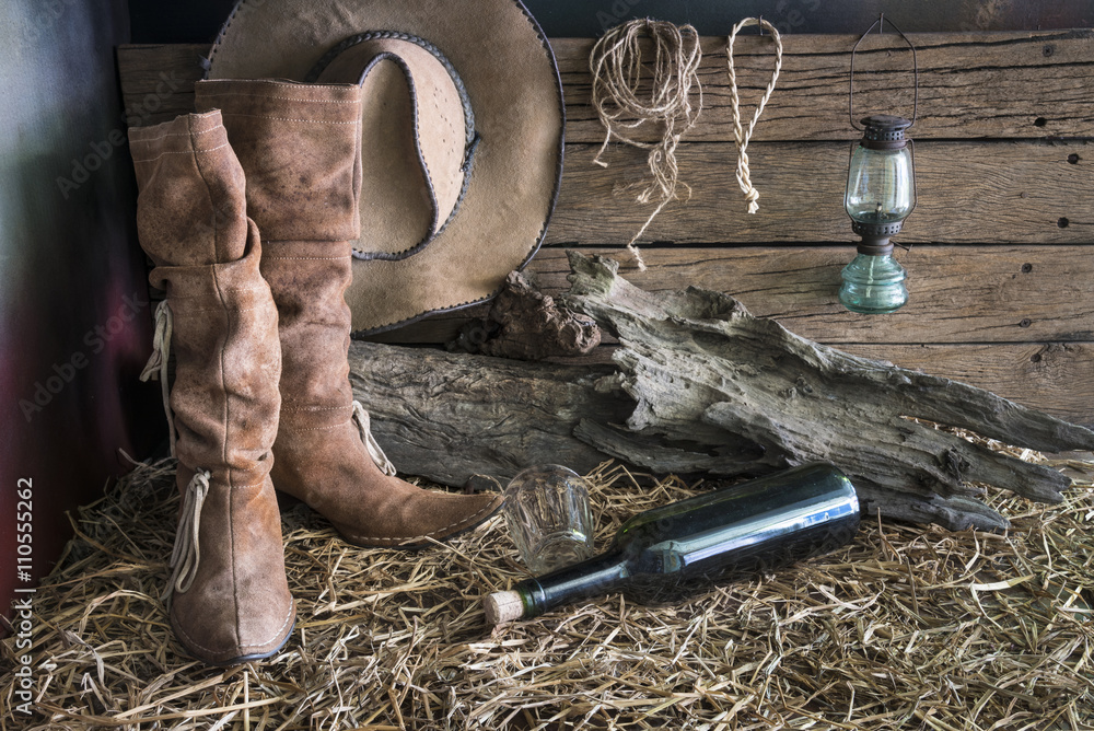 Felt cowboy deals boots