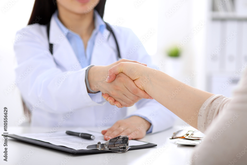 Partnership, trust and medical ethics concept Partnership, trust and medical ethics concept