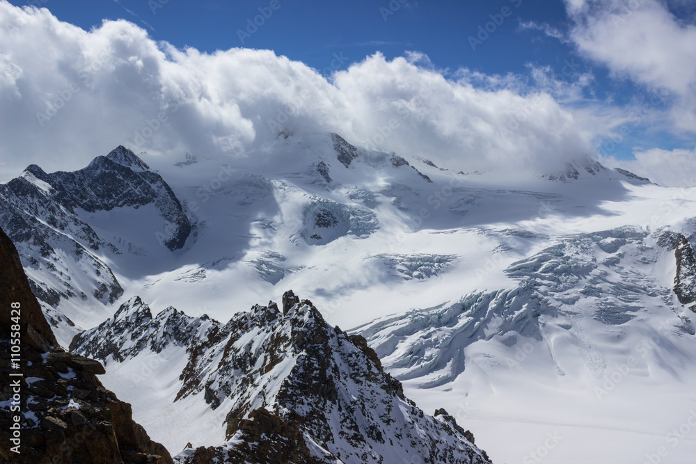 Zima w austriackich Alpach